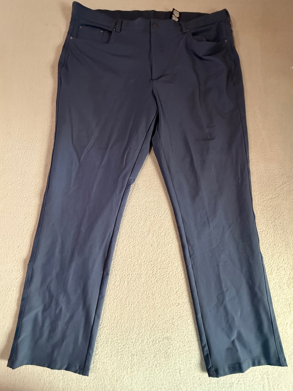 Greg Norman Collection Navy Chinos - Straight Leg